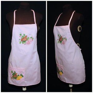 VTG Christmas Partridge in a Pear Tree Full Apron